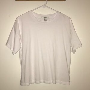 White crop top